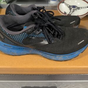 Brooks Ghost Men's Running Shoes - Black and Blue